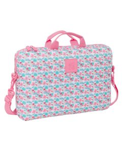 FUNDA PC SAFTA MOOS FLORES 27X40CM