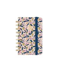 AGENDA FINOCAM TAPA DURA ESPIRAL YOU HOJAS CON GOMA 127X79MM SEMANA VISTA E3