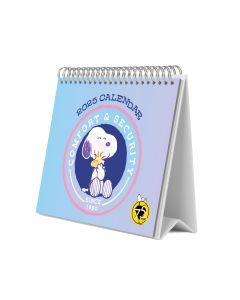 CALENDARIO SOBREMESA ERIK ESPIRAL  SNOOPY 16,5X19,5CM MES VISTA