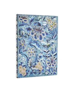 AGENDA PAPERBLANKS FLEXIS MIDI SAUCE AZUL CON GOMA 175X125MM SEMANA VISTA