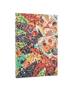 AGENDA PAPERBLANKS TAPA DURA MIDI SOL DE GAUDI CON SOLAPA 180X130MM SEMANA VISTA