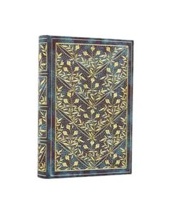 AGENDA PAPERBLANKS TAPA DURA MINI CANCION DE LAS FLORES SILVESTRES CON GOMA 140X95MM SEMANA VISTA