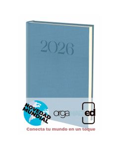 AGENDA BOOST TAPA DURA BIELLA AZUL 24X17CM DIA PAGINA E11
