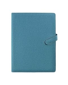 PORTADOCUMENTOS DIDEX JEANS AZUL CLARO CON BLOC CIERRE CLIP 32X24CM