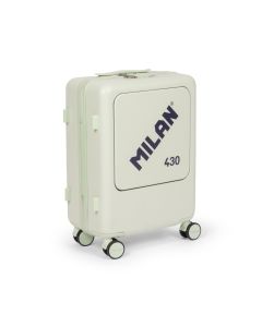 TROLLEY MILAN CABINA 55CM POLICARBONATO 430 SINCE 1918 VERDE