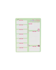 PLANING SEMANAL SAFTA PEMBE THE PINK CAT 50H 26X19CM