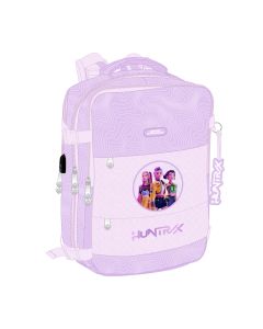 MOCHILA VIAJE SAFTA K-POP DEMON HUNTERS ICONIC ADAPTABLE A TROLLEY 44X29CM