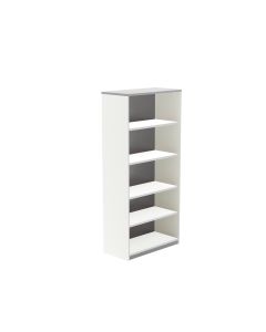 ARMARIO ROCADA STORE BLANCO/TAPA 195X90X45 BLANCO/GRIS