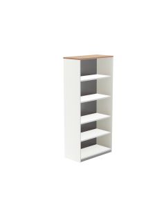 ARMARIO ROCADA STORE BLANCO/TAPA 195X90X45 BLANCO/ROBLE