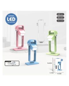 LAMPARA SOBREMESA ALEX BOG LED MOVIBLE CARGA USB