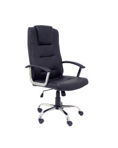 SILLON DIRECCION PIQUERAS&CRESPO GUADALIMAR SIMILPIEL NEGRO