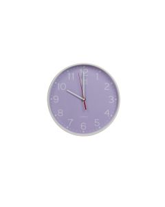 RELOJ DE PARED OXFORD ANALOGICO 25CM LAVANDA