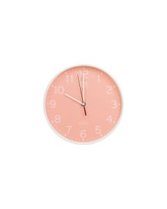 RELOJ DE PARED OXFORD ANALOGICO 25CM NARANJA