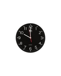 RELOJ DE PARED OXFORD ANALOGICO 25CM NEGRO