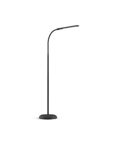 LAMPARA DE PIE ROCADA LED MAUL-PIRRO NEGRA