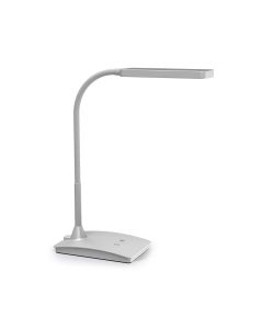LAMPARA SOBREMESA ROCADA LED MAUL-PEARLY PLATA