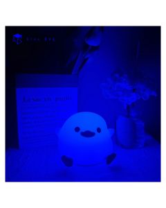 LAMPARA SOBREMESA ALEX BOG NOCTURNA LED SILICONA DUCK CAMBIO COLOR RGB