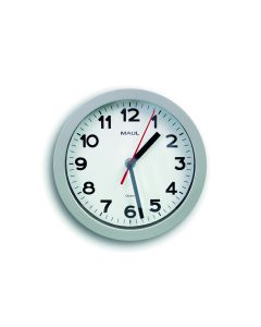 RELOJ DE PARED MAUL-STEP 20CM PLATA
