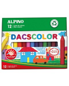 LAPIZ CERA ALPINO DACSCOLOR 12 COLORES