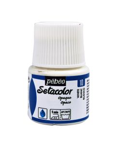 SETACOLOR OPACO PEBEO 45ML Nº 10 BLANCO