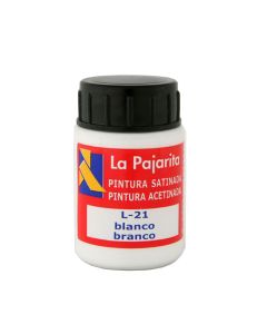 PINTURA LA PAJARITA 35ML Nº 21 BLANCA CAJA 6UD