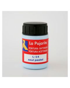 PINTURA LA PAJARITA 35ML Nº 14 AZUL PASTEL CAJA 6UD