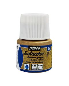 SETACOLOR OPACO TORNASOLADO PEBEO 45ML Nº 45 ORO