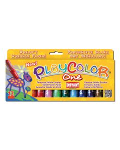 TEMPERA SOLIDA PLAYCOLOR 12 COLORES 10G