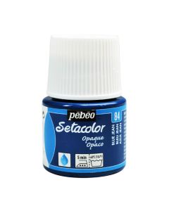 SETACOLOR OPACO PEBEO 45ML Nº 84 AZUL MEZCLILLA