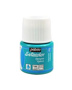 SETACOLOR OPACO PEBEO 45ML Nº 87 TURQUESA