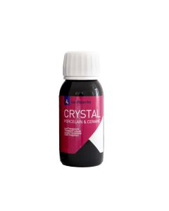 LACA CRYSTAL LA PAJARITA PORCELANA 50ML NEGRA