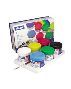 TEMPERA MILAN 40ML 6 COLORES