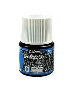 SETACOLOR GLITTER PEBEO 45ML Nº 205 ONIX