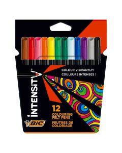 ROTULADOR BIC INTENSITY UP 12 COLORES
