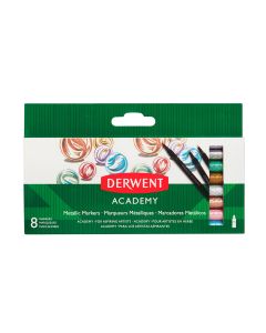 ROTULADOR DERWENT ACADEMY METALIZADO 8 COLORES