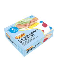 RODILLOS DE MADERA JOVI MY FIRST BABY SCHOOL PACK 9UD