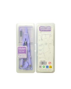 COMPAS BIGOTERA OFFICE BOX AUTOMATICA + ADAPTADOR VIOLET EDITION