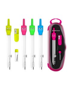 COMPAS ERICH KRAUSE NEON 3 PIEZAS