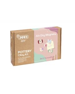 PASTA MODELAR JOVI KIT DIY AIR DRY IMANES DE MASCOTAS