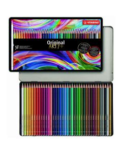 LAPIZ COLOR STABILO ORIGINAL ARTY+ 38 COLORES CAJA METAL