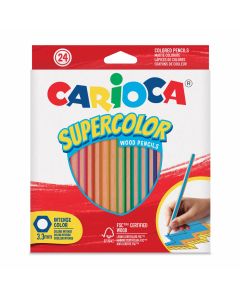 LAPIZ COLOR CARIOCA SUPERCOLOR 24 COLORES