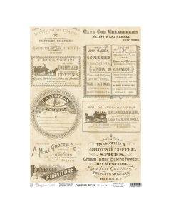 PAPEL DE ARROZ AMELIE PAR027 30X41 PAQUETE 5UD