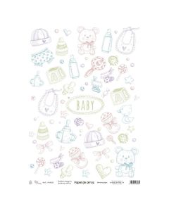 PAPEL DE ARROZ AMELIE PAR081 30X41 PAQUETE 5UD