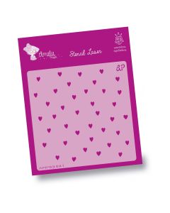 PLANTILLA PLANTILLA AMELIE 15X15 CORAZONES