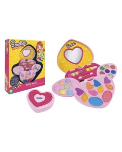 SET MAQUILLAJE SBELLETTI CORAZON 4 NIVELES +5 AÑOS