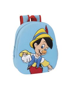 MOCHILA SAFTA 3D PINOCHO 32X27