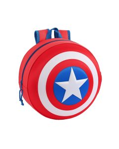 MOCHILA SAFTA 3D CAPITAN AMERICA 42269 31X31