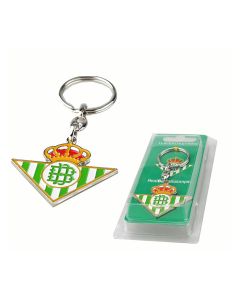 LLAVERO METAL SEVA ESCUDO REAL BETIS