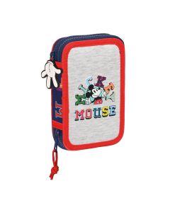 PLUMIER SAFTA DOBLE 28P MICKEY ONLY ONE L24