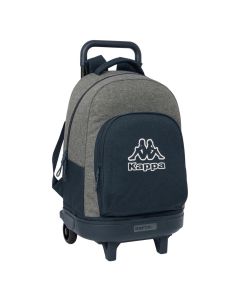 MOCHILA SAFTA CARRO COMPACT KAPPA DARK NAVY EXTRAIBLE 45X33CM L25